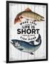 Life is Short-null-Framed Giclee Print