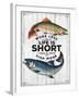 Life is Short-null-Framed Giclee Print