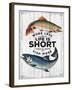 Life is Short-null-Framed Giclee Print