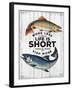 Life is Short-null-Framed Giclee Print