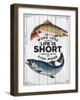 Life is Short-null-Framed Giclee Print