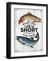 Life is Short-null-Framed Giclee Print