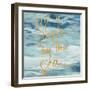Life is Simple By the Sea-Kathy Mansfield-Framed Art Print