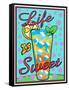 Life is Sweet-ALI Chris-Framed Stretched Canvas
