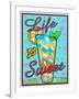 Life is Sweet-ALI Chris-Framed Giclee Print