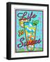 Life is Sweet-ALI Chris-Framed Giclee Print