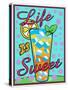 Life is Sweet-ALI Chris-Stretched Canvas