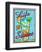 Life is Sweet-ALI Chris-Framed Giclee Print