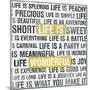 Life Is Yellow-Michael Mullan-Mounted Art Print