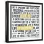 Life Is Yellow-Michael Mullan-Framed Art Print