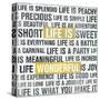 Life Is Yellow-Michael Mullan-Stretched Canvas