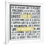 Life Is Yellow-Michael Mullan-Framed Art Print