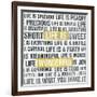 Life Is Yellow-Michael Mullan-Framed Art Print