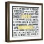 Life Is Yellow-Michael Mullan-Framed Art Print