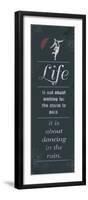 Life is-The Vintage Collection-Framed Giclee Print