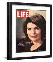 LIFE Jacqueline Kennedy 1964-null-Framed Art Print