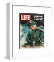 LIFE Johnny Cash Rough-cut King-null-Framed Art Print