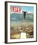LIFE Jumper Innsbruck Olympics-null-Framed Premium Giclee Print