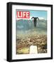 LIFE Jumper Innsbruck Olympics-null-Framed Art Print