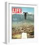 LIFE Jumper Innsbruck Olympics-null-Framed Art Print