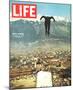 LIFE Jumper Innsbruck Olympics-null-Mounted Art Print