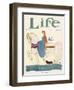 Life, Lady Luck 1924-Rea Irvin-Framed Art Print