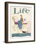 Life, Lady Luck 1924-Rea Irvin-Framed Art Print