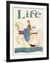 Life, Lady Luck 1924-Rea Irvin-Framed Art Print
