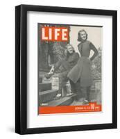 LIFE Leotard Fashion 1943-null-Framed Art Print