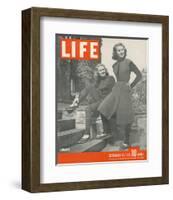 LIFE Leotard Fashion 1943-null-Framed Art Print