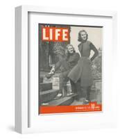 LIFE Leotard Fashion 1943-null-Framed Art Print