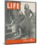 LIFE Leotard Fashion 1943-null-Mounted Art Print