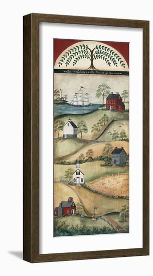 Life, Liberty, and Happiness-Barbara Jeffords-Framed Giclee Print