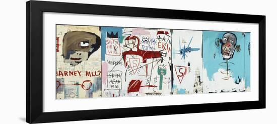 Life like Son of Barney Hill-Jean-Michel Basquiat-Framed Giclee Print