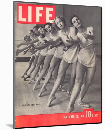 LIFE Metropolitan's opera Ballet-null-Mounted Art Print