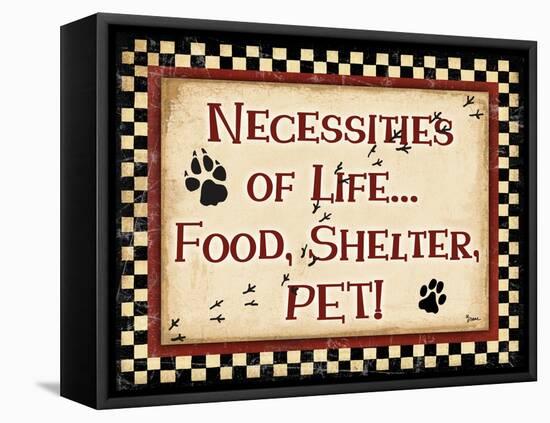 Life Necessities-Diane Stimson-Framed Stretched Canvas