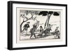 Life of a Burmese Dacoit, and Puts a Woman to the Torture, 1890-null-Framed Giclee Print