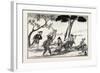 Life of a Burmese Dacoit, and Puts a Woman to the Torture, 1890-null-Framed Giclee Print