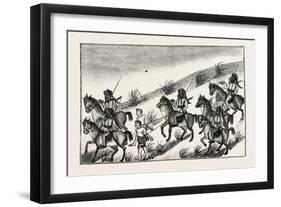 Life of a Burmese Dacoit, And, with His Companions Eventually Caught, 1890-null-Framed Giclee Print