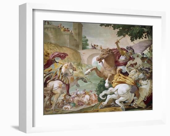 Life of Antenor, Detail of Cycle of Frescoes-Luca Ferrari-Framed Giclee Print