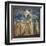 Life of Chris, Presentation at the Temple-Giotto di Bondone-Framed Art Print