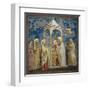 Life of Chris, Presentation at the Temple-Giotto di Bondone-Framed Art Print