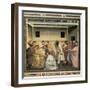 Life of Christ: Flagellation-Giotto di Bondone-Framed Art Print