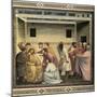 Life of Christ: Flagellation-Giotto di Bondone-Mounted Art Print
