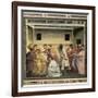 Life of Christ: Flagellation-Giotto di Bondone-Framed Art Print