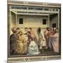 Life of Christ: Flagellation-Giotto di Bondone-Mounted Art Print