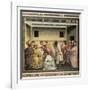 Life of Christ: Flagellation-Giotto di Bondone-Framed Art Print