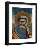 Life of Christ, Joseph in the Flight into Egypt-Giotto di Bondone-Framed Art Print