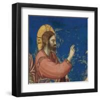 Life of Christ, Raising of Lazarus-Giotto di Bondone-Framed Art Print