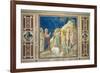 Life of Christ, Raising of Lazarus-Giotto di Bondone-Framed Premium Giclee Print